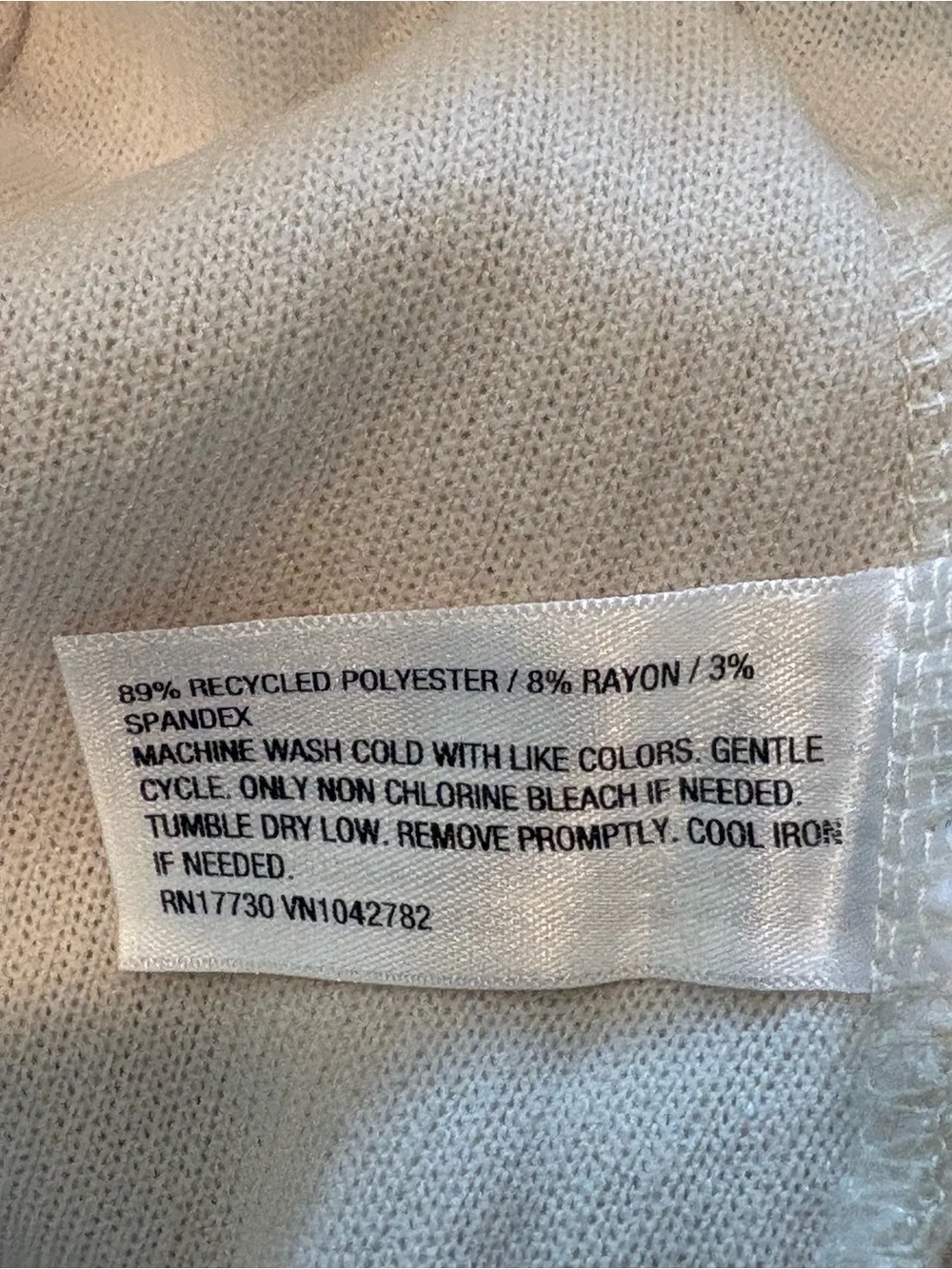 Universal Thread Cream Ribbed Knit Midi Skirt NWT Size S
